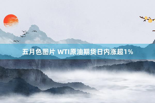 五月色图片 WTI原油期货日内涨超1%